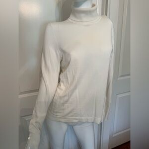 Etcetera Cream Turtleneck Sweater